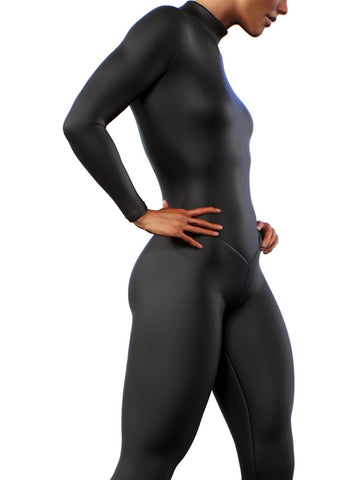 Full Black Workout Unitard-unitard-bootysculpted